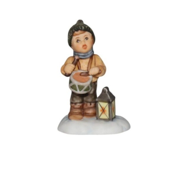 Goebel Hummel "Me and My Drum" Porcelain Figurine Original Box COA - Picture 3 of 8